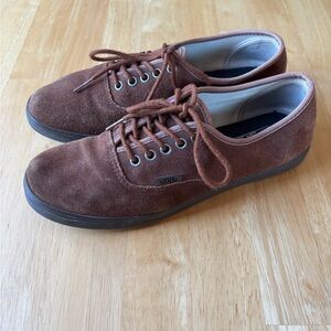 Vans Brown Suede Sneakers